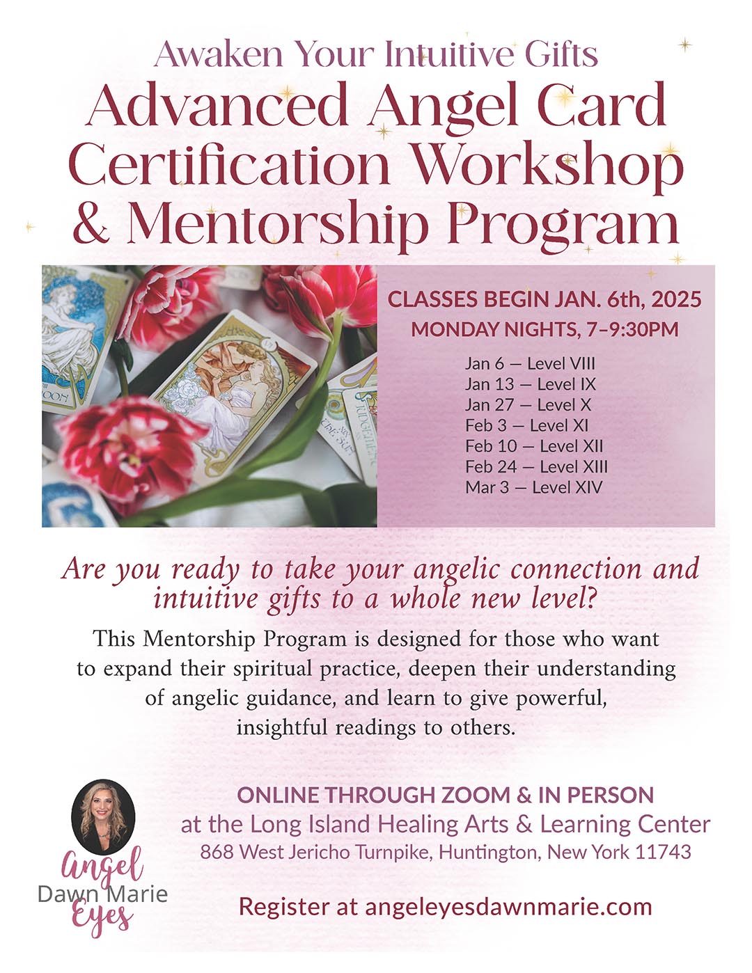 Advanced Angel Cards Workshop and Mentorship Program